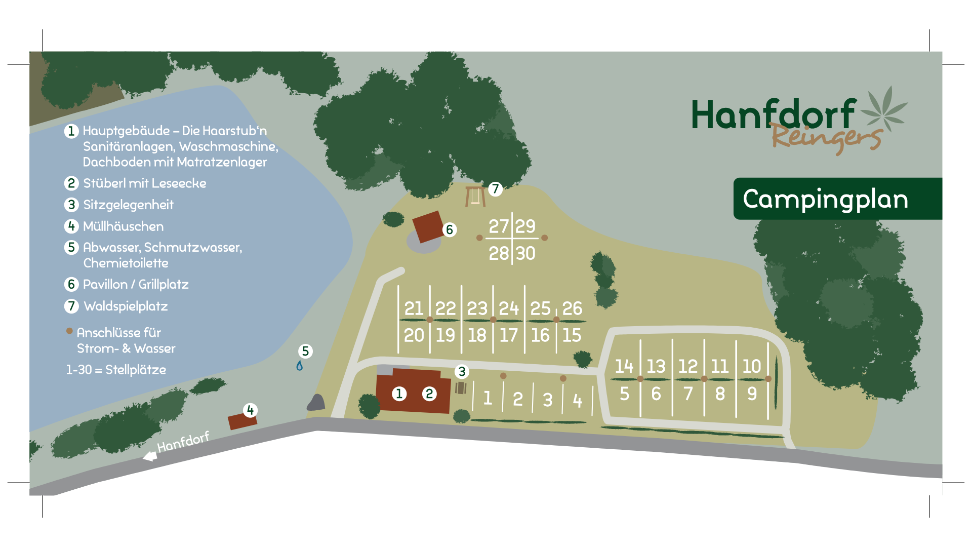 Camping Lageplan Camping Lageplan